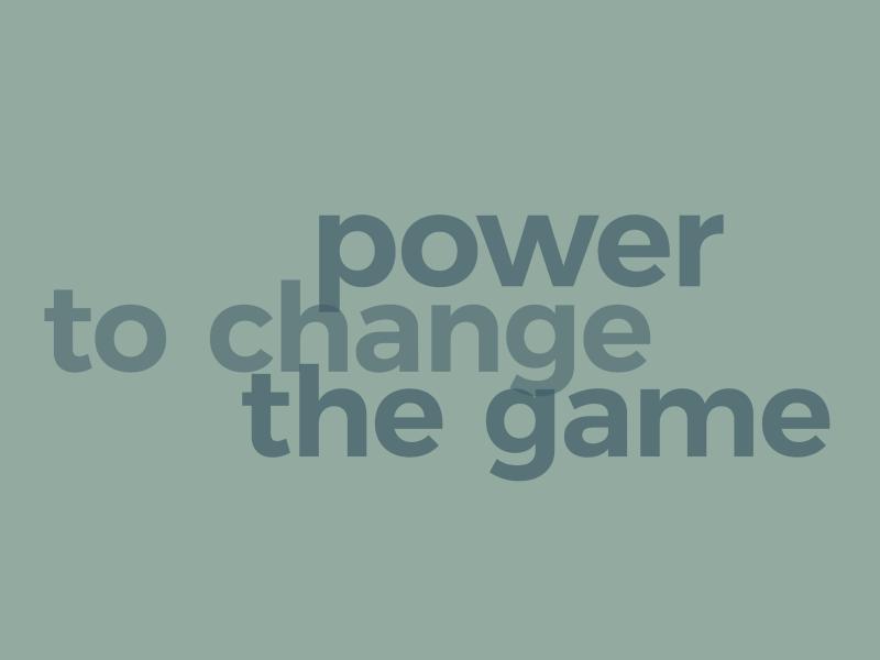 Power to change the game-thumbnail