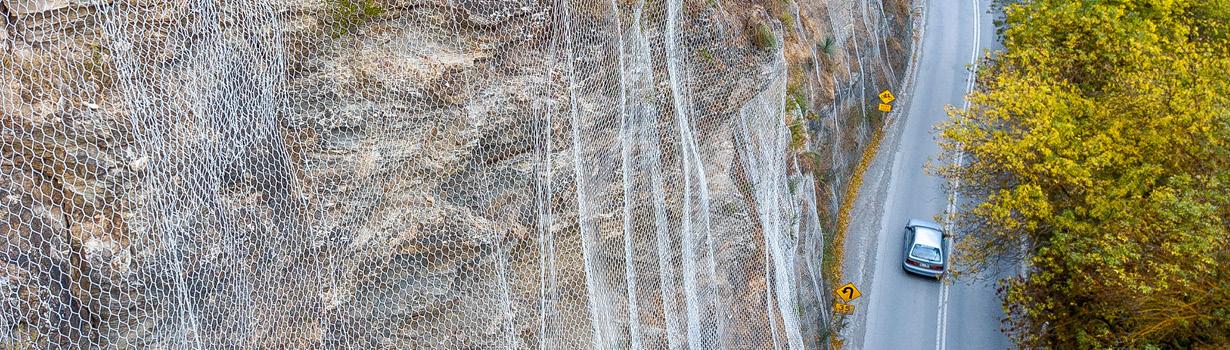 Geosynthetics in Rockfall Protection